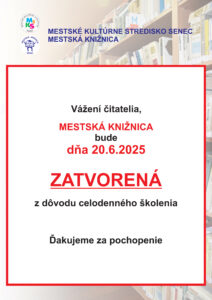 oznam   zatvorenie kniznice   2025   jul 2025   vylet.cdr
