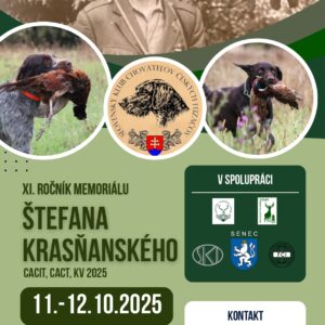 Plagát Memoriál Štefana Krasňanského 2025