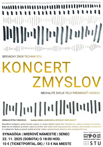Koncert zmyslov Senec
