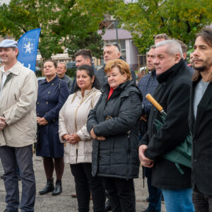 Poklepanie-základného kamena - Poliklinika Senec-45