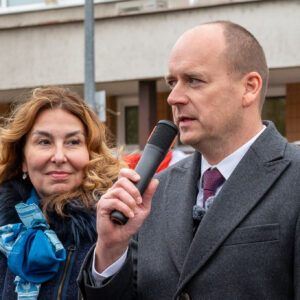 Poklepanie-základného kamena - Poliklinika Senec-47