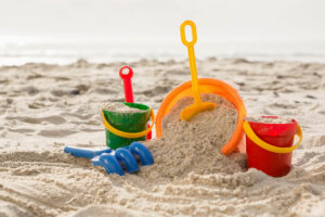 Spojená škola má bezpečné pieskovisko