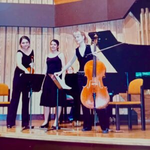 Tu som po koncerte, keď som študovala na Univerzite v Grazi