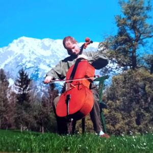 V Rakúsku v Liezene, práve som si ešte trošku pocvičila pred vystúpením na súťaži