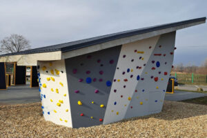 Lezecká stena na Gardenke