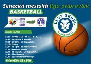 senecka liga pripraviek rozpis MAREC 2026