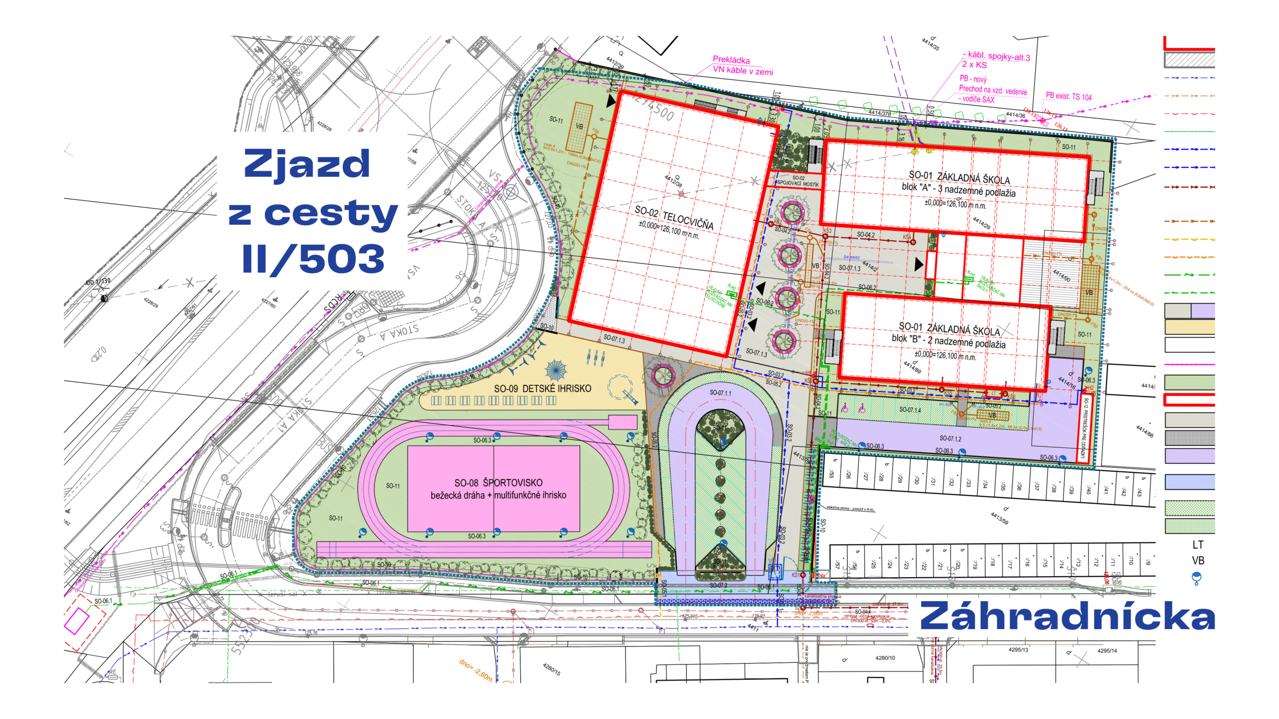 Projekt - Nová ZŠ Záhradnícka Senec