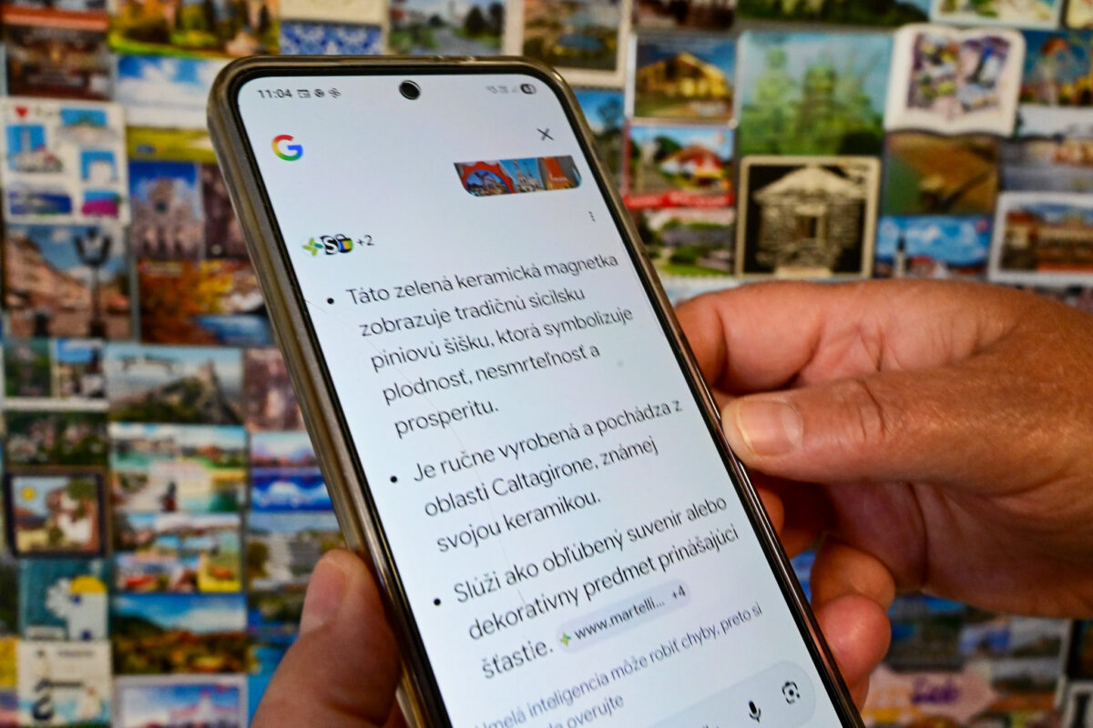 Informácie o miestach na magnetkách Nataša vyhľadáva aj na internete
