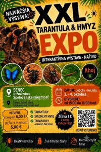 Vystava Tarantula a hmyz